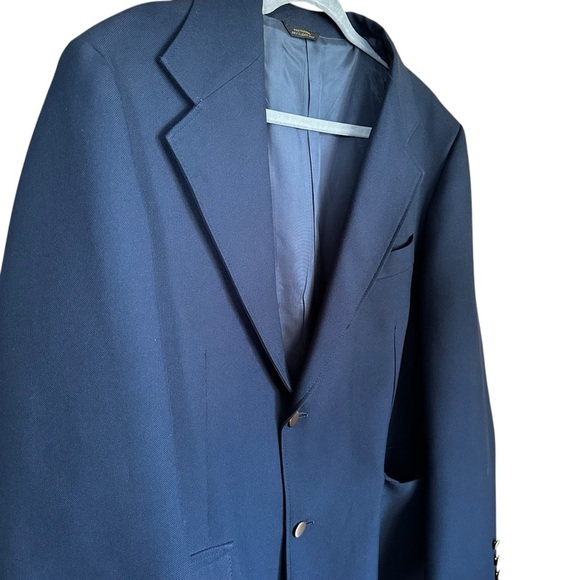 Vintage Levi’s Panatela Sportswear Navy Blazer Sports Coat 44R - Picture 2 of 12